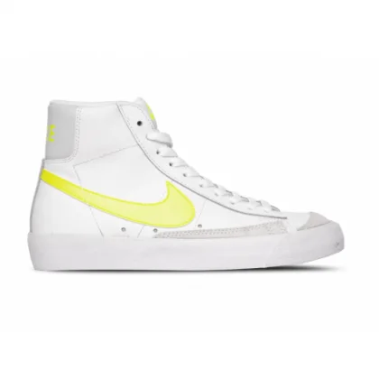 Női utcai cipők NIKE Wmns Blazer Mid 77 white lemon platinum