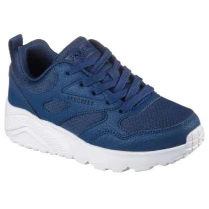 Fiú szabadidőcipők SKECHERS Uno Lite Jr navy white