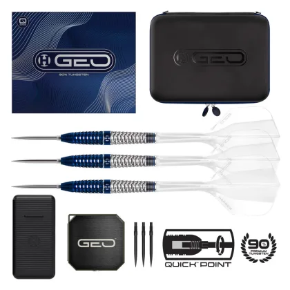 dart szett steel Harrows Geo Torpedo, Quick Point, 24gr, 90%