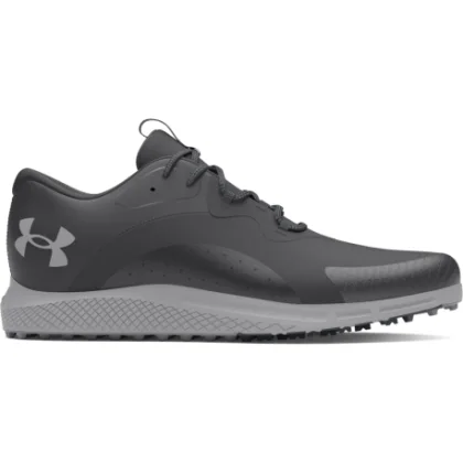 Férfi golfcipők tüskékkel UNDER ARMOUR UA Charged Draw 2 SL black black mod gray