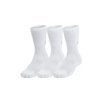 Zoknik UNDER ARMOUR Unisex UA TC 3pk Crew-WHT