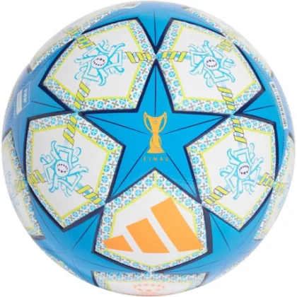 Futball labda ADIDAS UWCL LGE WHITE ORANGE NGTSKY