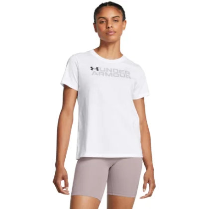 Női rövid ujjú póló UNDER ARMOUR UA W BL PACK SS-WHT