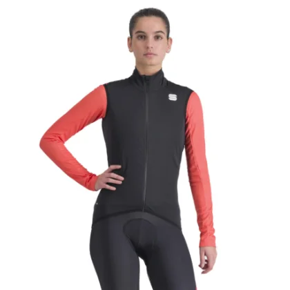 Női kerékpáros mellény SPORTFUL Fiandre light norain w vest, black