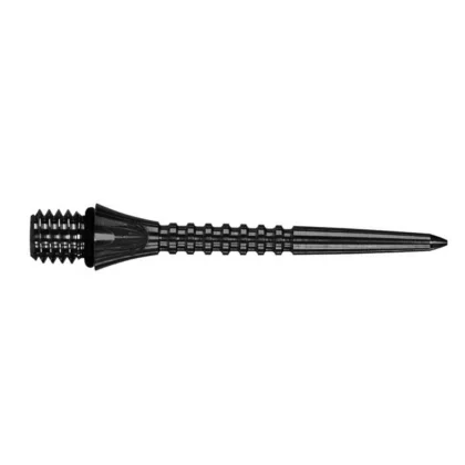 Dart hegy TARGET Titanium cserélhető fémhegy, recés, 30 mm-es, fekete