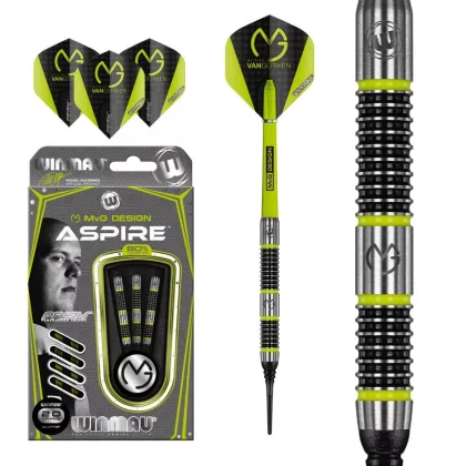 Dart szett Winmau soft MvG Aspire 20g, 80%