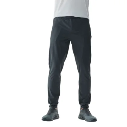 Férfi bélelt melegítőnadrágok 4F TROUSERS FNK-WAW24TFTRM681-22M-ANTHRACITE MELANGE