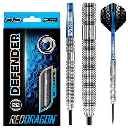 Dart szett Red Dragon steel Defender 2., 24g gravírozott