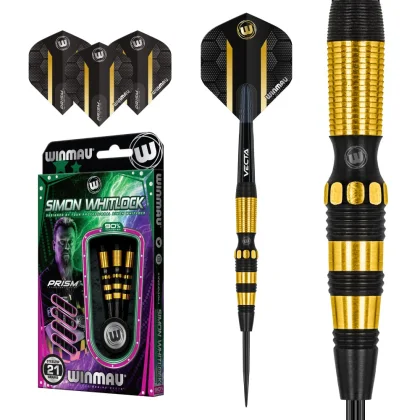 Dart szett Winmau steel Simon Whitlock Dynamic SE 21g, 90% wolfram (utolsó darabok)