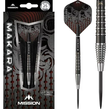 Dart szett Mission steel Makara M2, 25g tapered, 90%