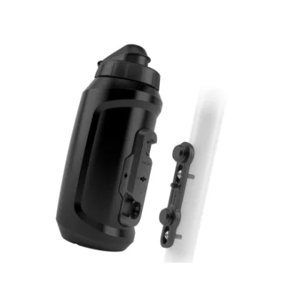 Biciklis palack FIDLOCK set láhve s držákem BOTTLE TWIST 750 ml Black