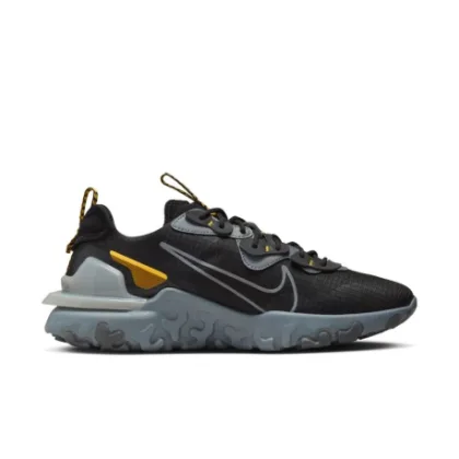 Férfi szabadidőcipő NIKE React Vision black cool grey laser orange