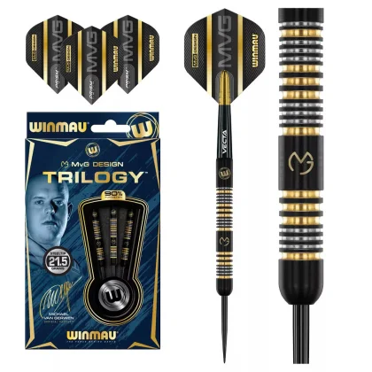 Dart szett Winmau steel MvG Trilogy 21,5g, 90%