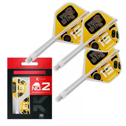Darts integrált tollszár Target K-Flex You Win, No2 toll és közepes szár