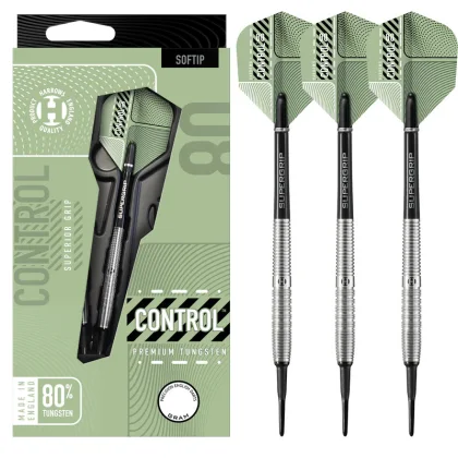 DART SZETT SOFT HARROWS CONTROL TAPERED 18G, 80% WOLFRAM gravírozott