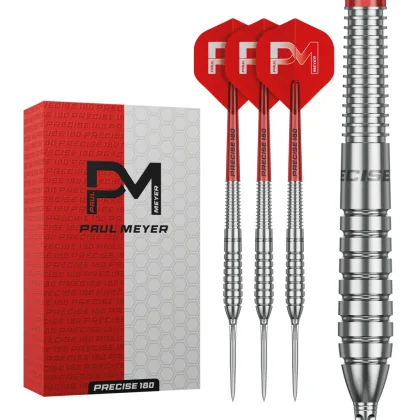Dart szett Precise 180 Paul Meyer 1-es verzió, steel, 22g, 90%