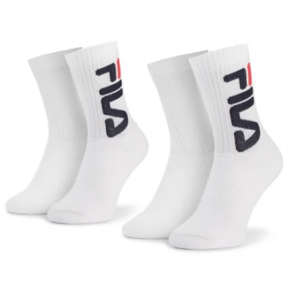 Inline korcsolyához való zoknik FILA F9598 SOCKS 2-PACK-300-WHITE