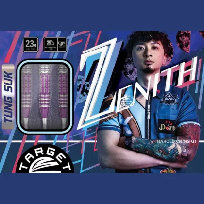 Darts szett steel Target Japan SP Tung Suk G1 Zenith 23g 90%
