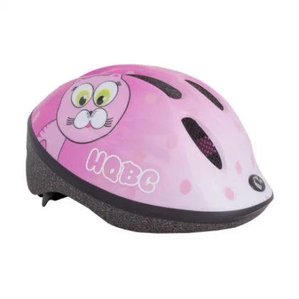 Gyerek kerékpáros sisak HQBC FUNQ Pink Cat ružová