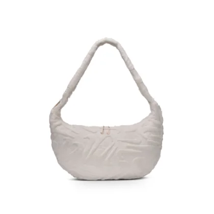 Női táska NIKE Faux Fur Slouchy Bag phantom phantom