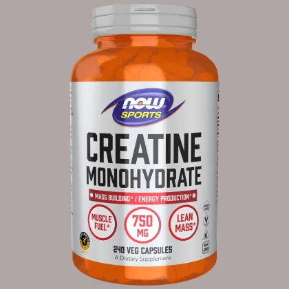 Creatine Monohydrate 750 mg 240 Veg Capsules