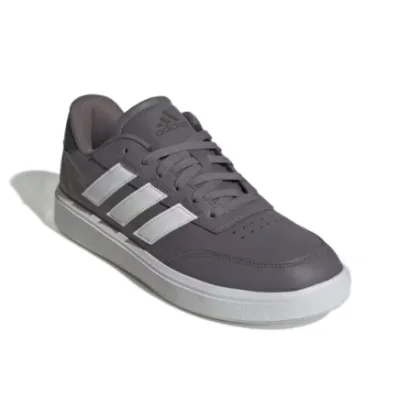 Férfi szabadidőcipő ADIDAS Courtblock M trace grey cloud white shadow olive