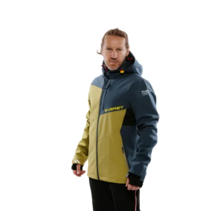 Férfi túrázó Softshell dzseki EVERETT ShellX jckt M green