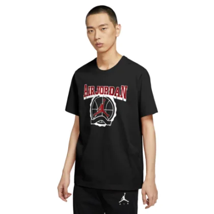 Férfi rövid ujjú póló NIKE M JORDAN AJ23 VARSITY SS CREW 2