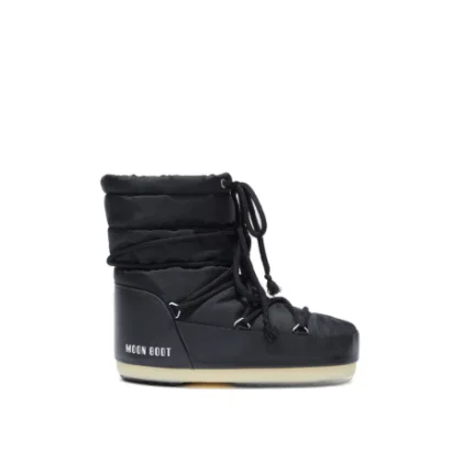 Női alacsony téli cipők MOON BOOT LIGHT LOW NYLON, 001 black