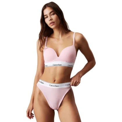 Női alsóneműk CALVIN KLEIN HIGH LEG TANGA