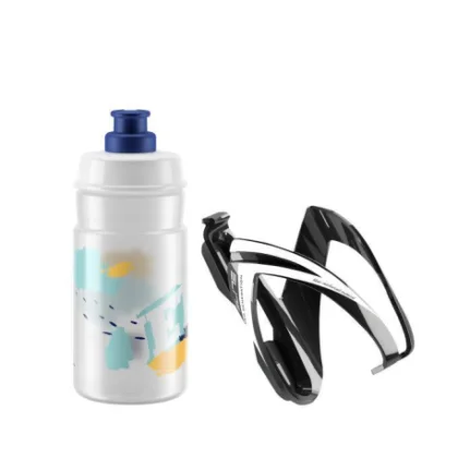 Junior kerékpáros palack ELITE Set CEO blue 350 ml