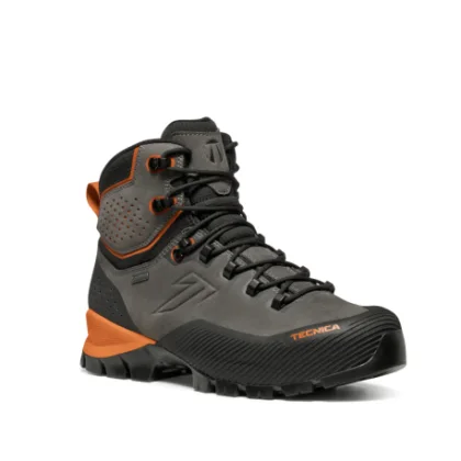 Férfi magas túrázó teljes bőr cipő TECNICA Forge 3.0 GTX Ms, grey orange