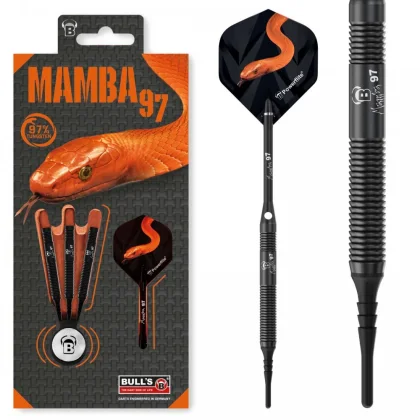 Dart szett BULL'S Mamba-97 M1 Soft 18g 97%