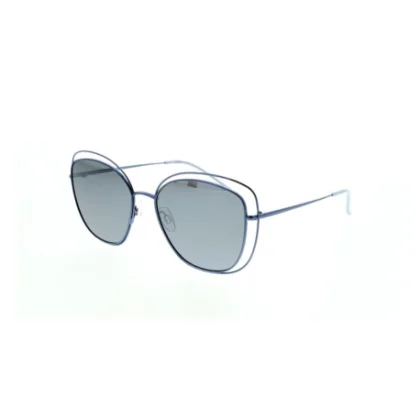 Polarizált napszemüvegek H.I.S. POLARIZED HPS04101-1, blue, smoke with silver mirror POL, 56-17-143