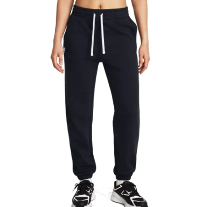 Női melegítőnadrágok UNDER ARMOUR UA Rival Terry Jogger - BLK