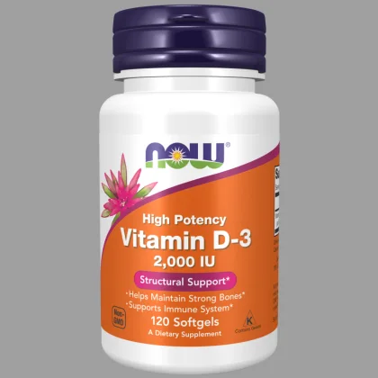 D-3 2,000 IU - 120 Softgels
