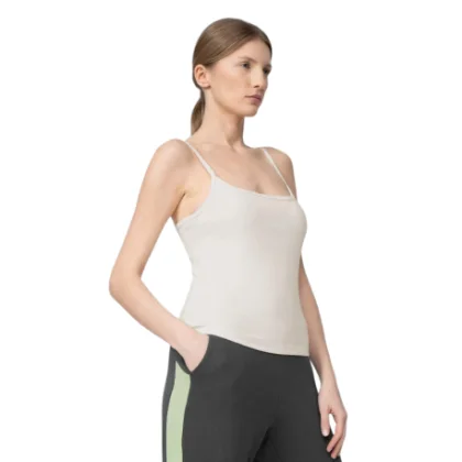 Női trikó 4F WOMENS T-SHIRT TSD058-12S-CREME