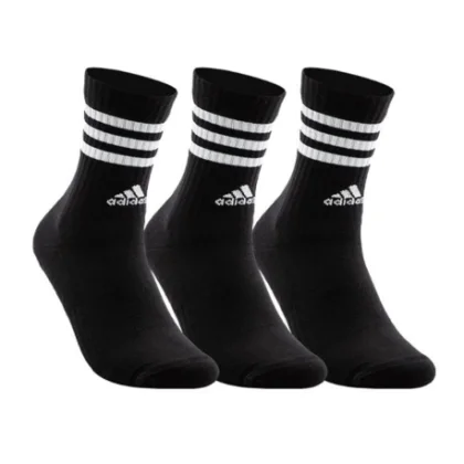 Zoknik ADIDAS 3S C SPW CRW 3P BLACK WHITE