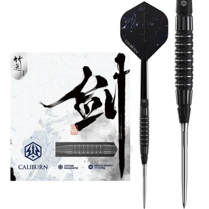 Darts szett steel Caliburn Sword S3 steel 23g 95%