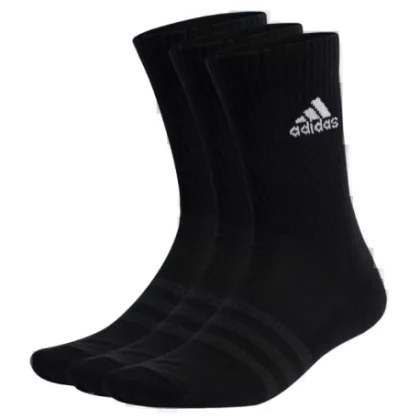 Zoknik ADIDAS 3 PACK-CUSH CRW -BLACK WHITE
