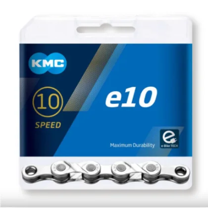 Bicikli lánc KMC X 10-E strieborná 122 links