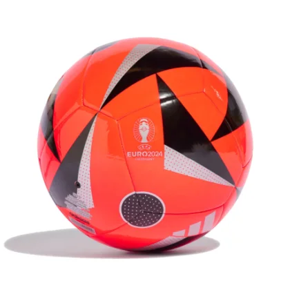 Futball labda ADIDAS EURO24 CLB SOLRED BLACK SILVMT