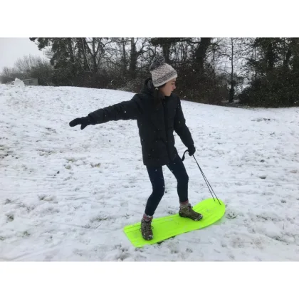 Sikló AXISKI MklI Ski board - universal snow - sand - icing green