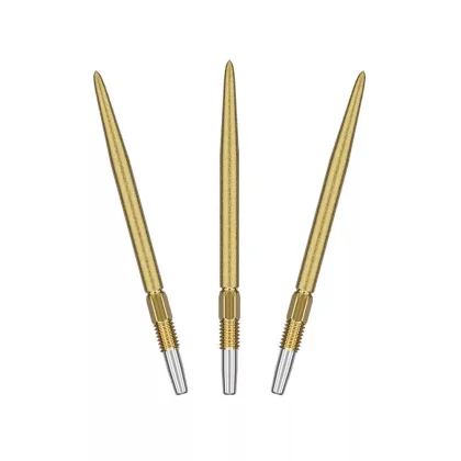 Darts fémhegy TARGET Swiss SLK, arany 30mm