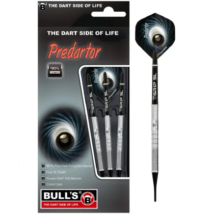 dart szett Bull's Predartor P5 soft 90% Tungsten 18g