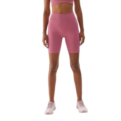 Női edzőnadrágok 4F SHORTS FNK-WAW24TFSHF710-53S-DARK PINK