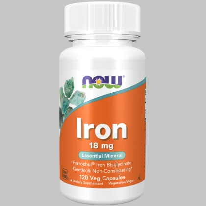 Vas / Iron 18 mg 120 Veg Capsules