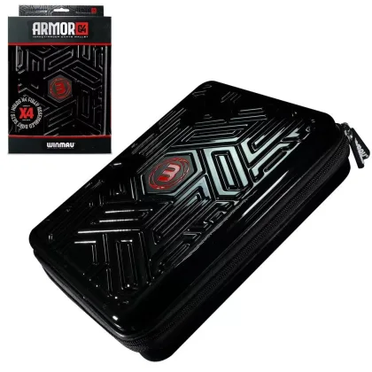dart tok Winmau Armor G4 (fekete, négy szett nyílhoz)