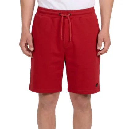 Férfi melegítőnadrág rövidnadrág 4F SHORTS CAS M0836-62S-RED