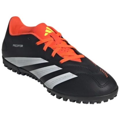 Férfi focicipők turf ADIDAS Predator Club M TF core black cloud white solar red